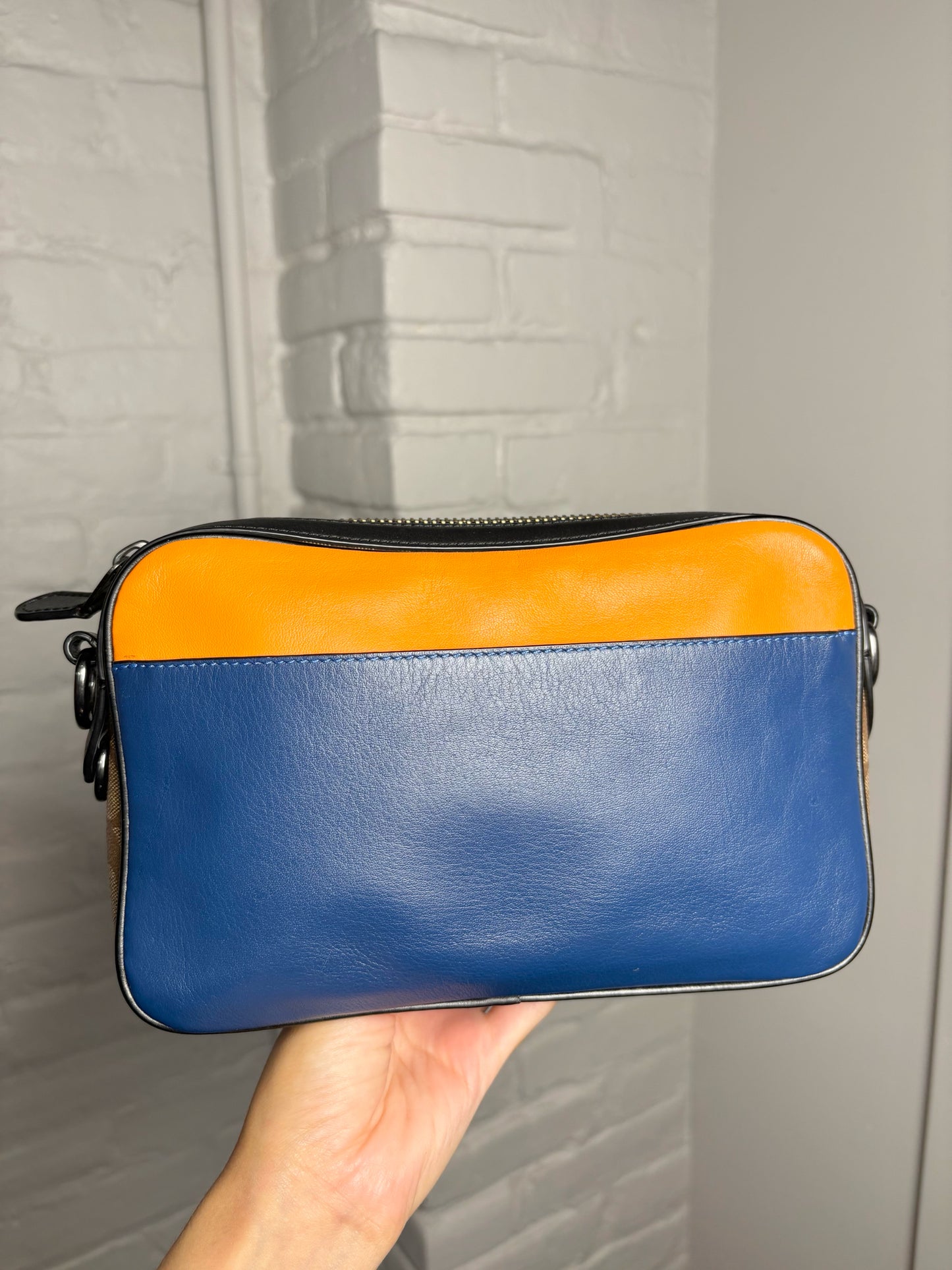 Coach Graham Crossbody Colorblock Signature Leather, Canvas