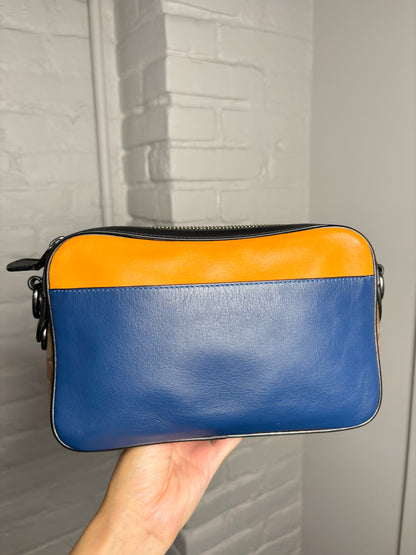 Coach Graham Crossbody Colorblock Signature Leather, Canvas