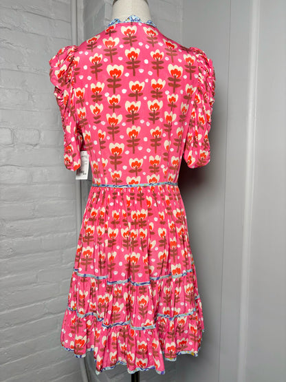 Women Size XS Celia B Pink Floral Print Dress