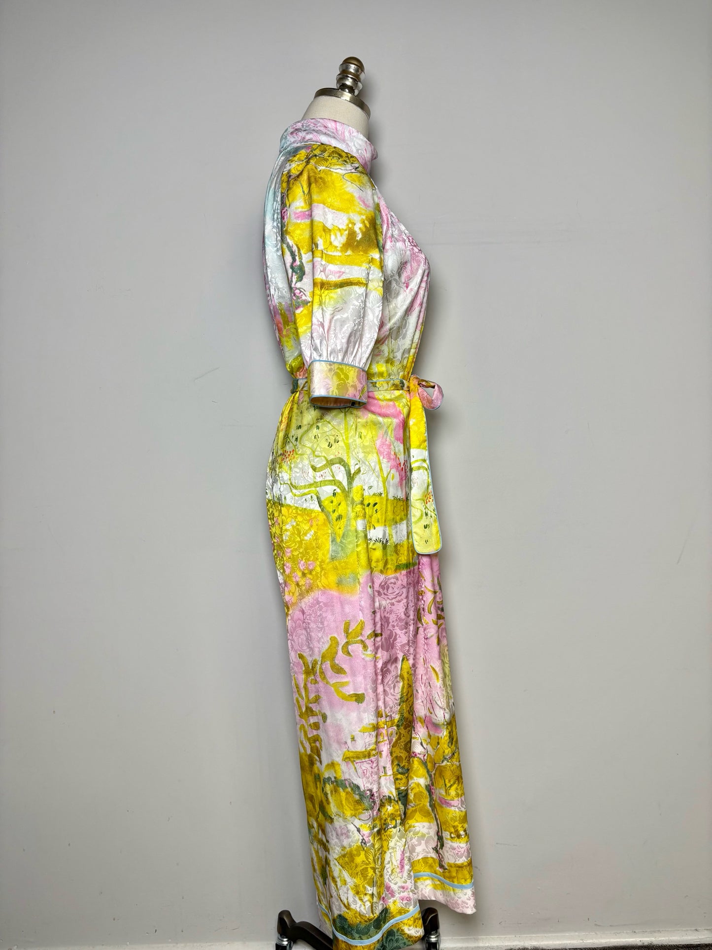 Women Size M Hunter Bell Ethereal Garden Print Midi Pre-owned NWT Dress