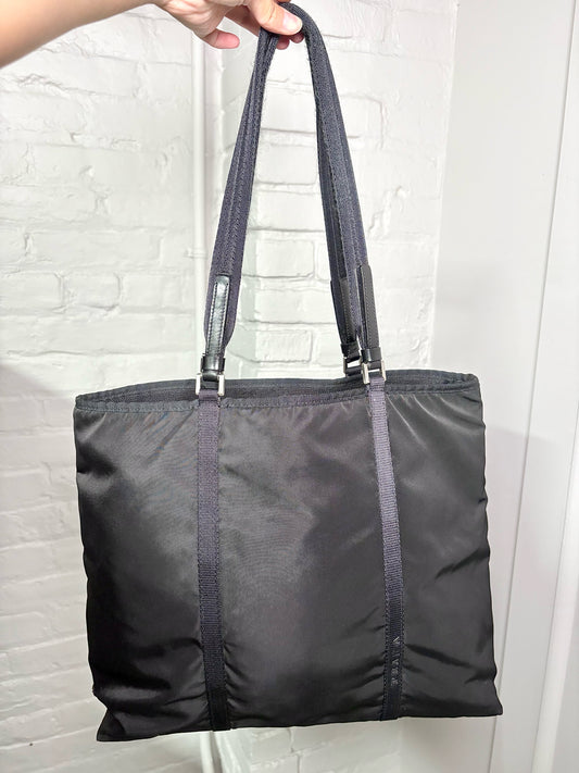 Nylon Prada Black Medium Purse
