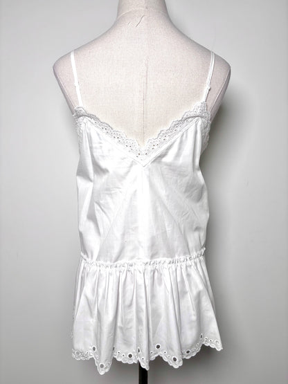 Women Size 38 (2 US) McQ White Solid Top