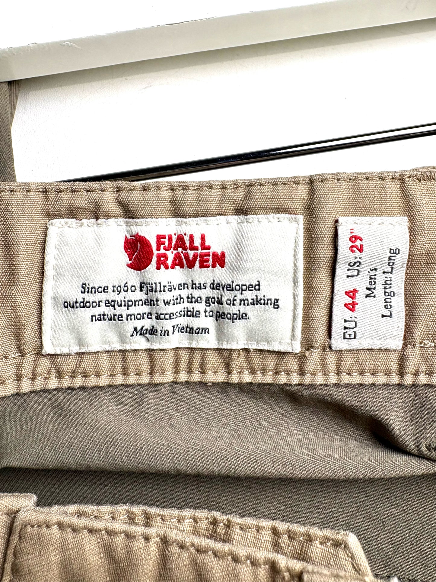 Fjallraven Abisko Lited G-1000 Ventilated Khaki, Black Men's Trekking