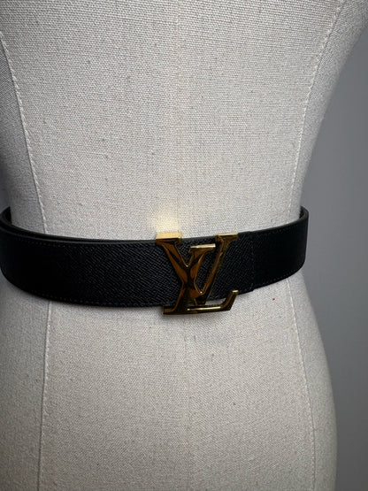 Louis Vuitton Wmn 30mm Monogram Sz 84 Pre-owned  Brown, Black Reversible Belt
