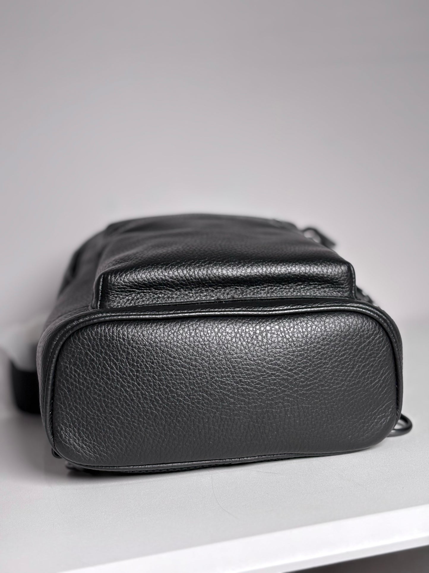 Leather Coach Leather NWT Black Backpack