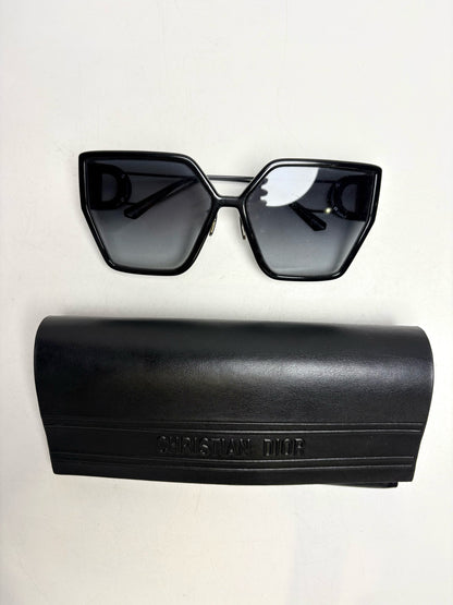 Christian Dior Pre-owned Black Plastic Sunglasses