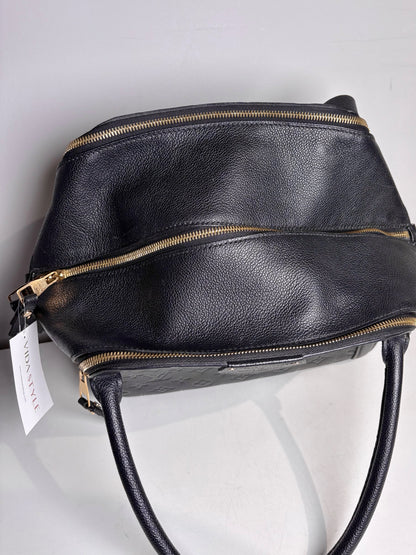 Leather Louis Vuitton Monogram Black Medium Purse