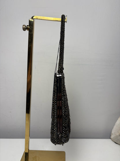 Women's Inge Christopher Bronze Beaded Vintage NWT Pre-Owned Mini Purse