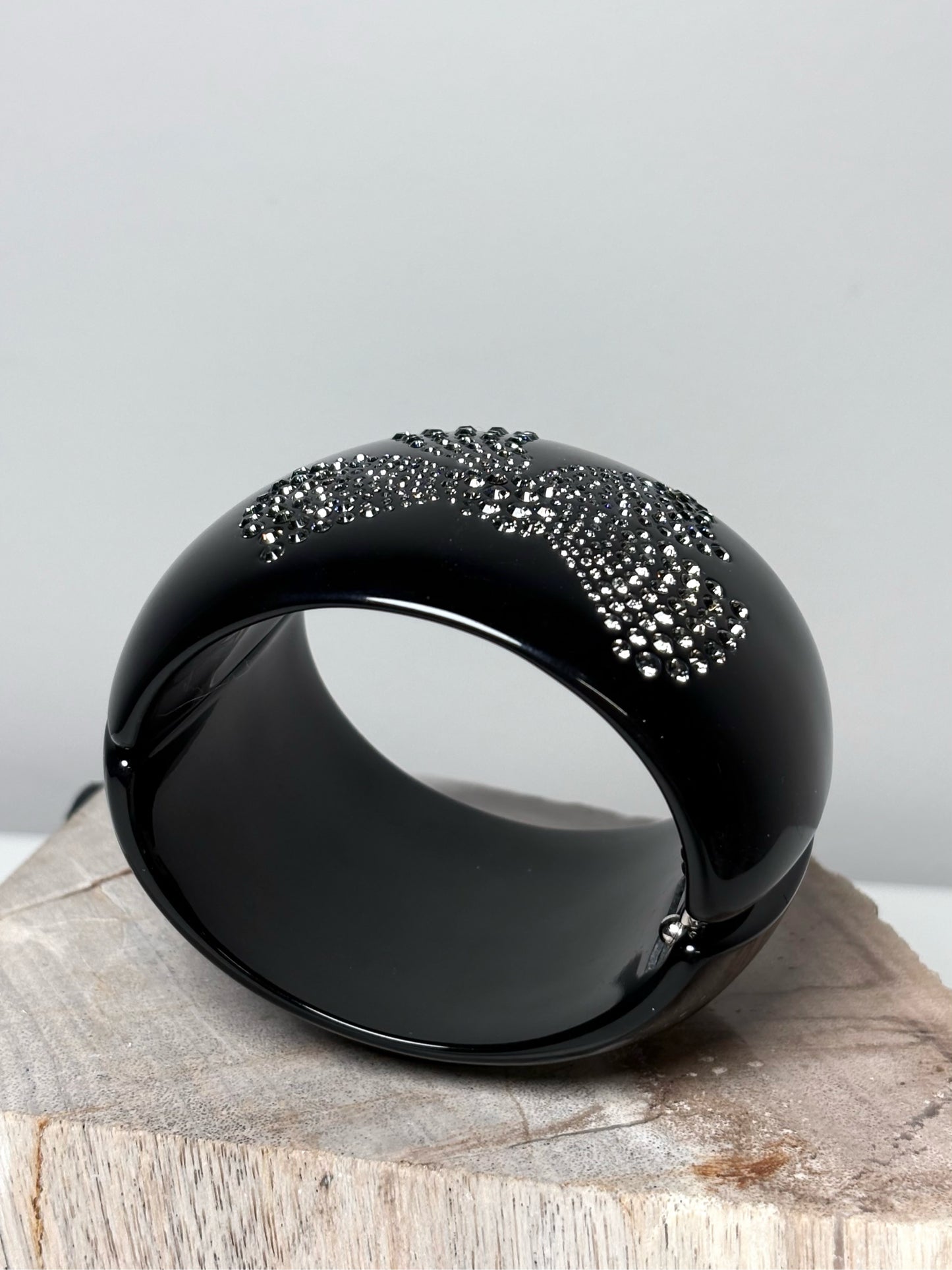 Chanel Crystal-Encrusted Logo, Bow Vintage Bracelet