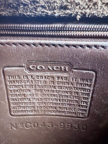 Women's Coach #9930 Murphy Vintage Leather Pre-owned Caramel Purse