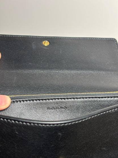 Leather Celine Black Wallet