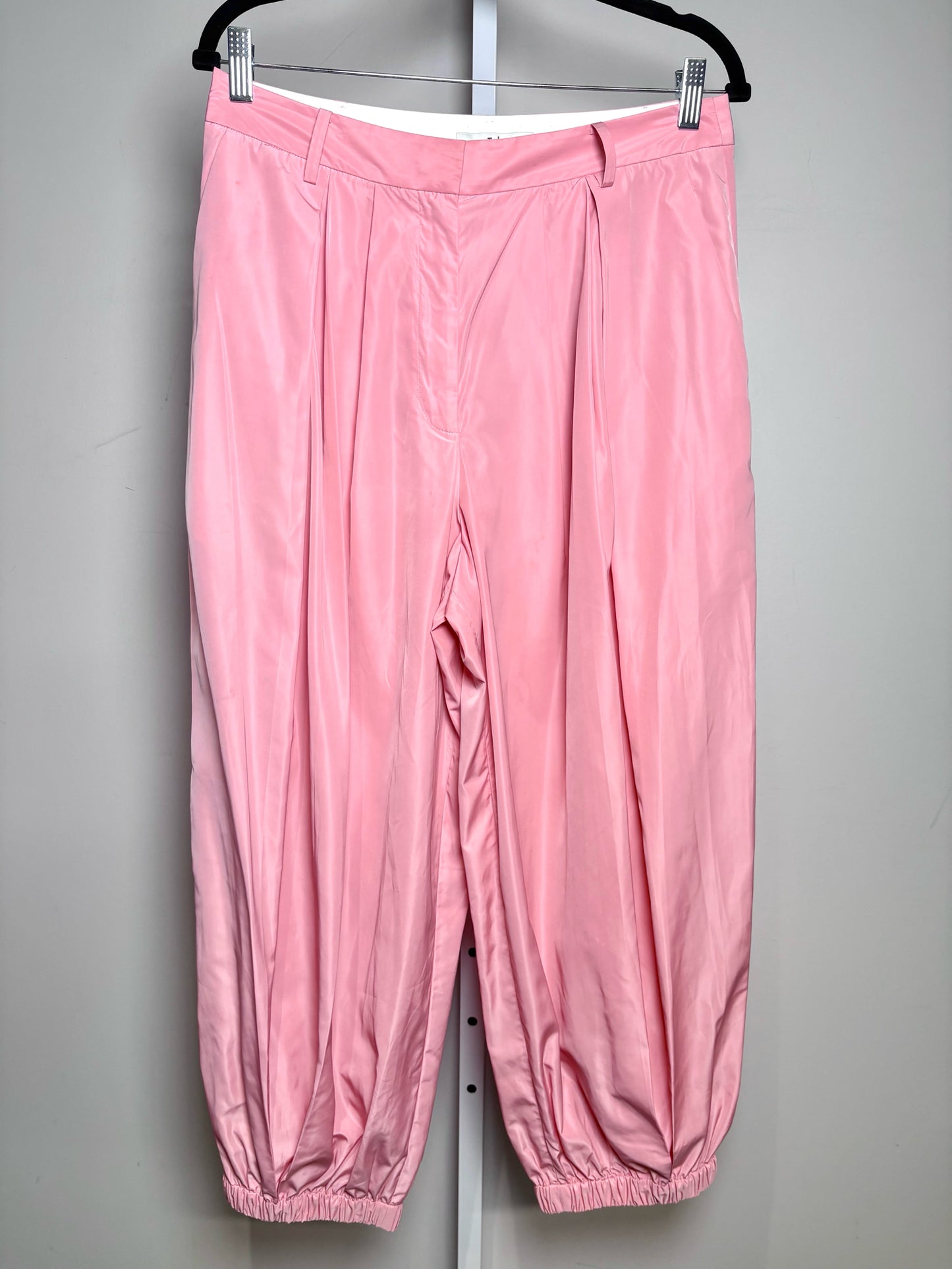 Women Size 6 Tibi Light Pink Parachute Balloon Pre-owned Pants