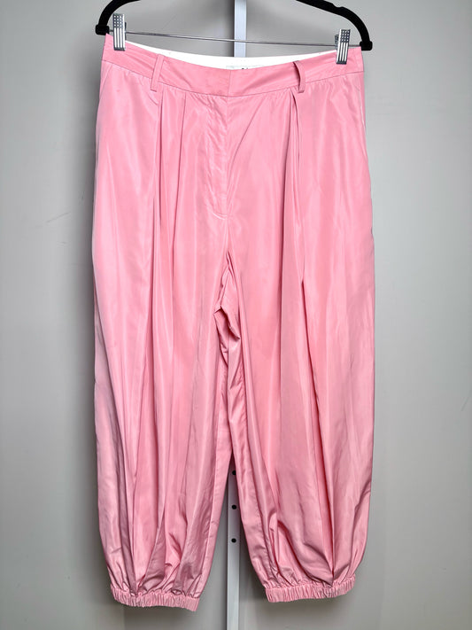 Women Size 6 Tibi Light Pink Parachute Balloon Pre-owned Pants