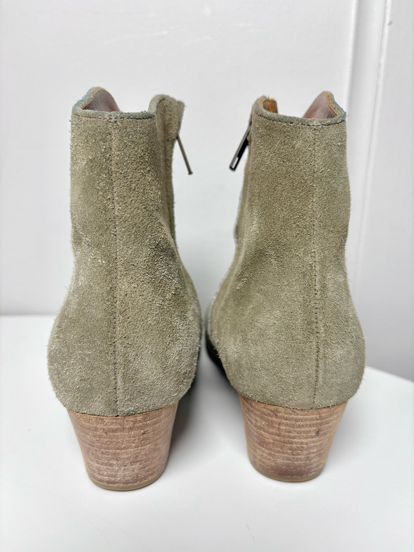 W Shoe Size 36.5 (6.5 US) Isabel Etoile Marant Olive Green Suede Ankle Boots