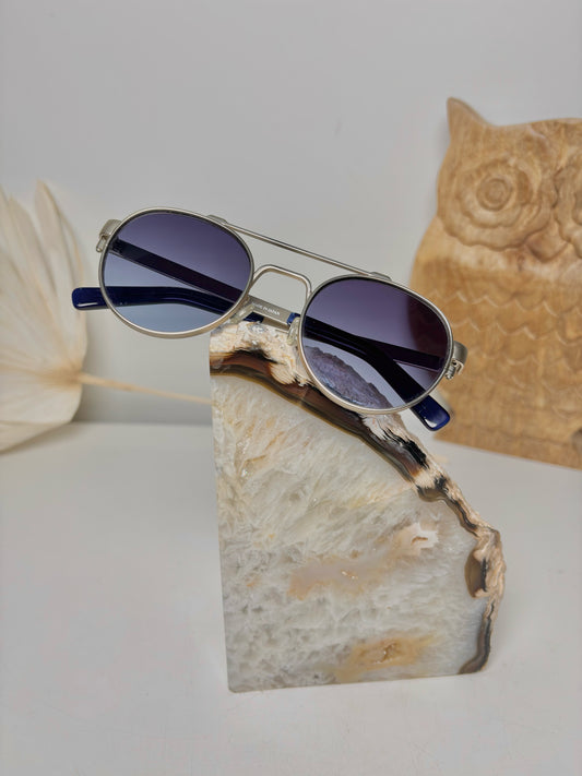 Acetate, Metal Ray Ban x Bausch & Lomb Gold Sunglasses