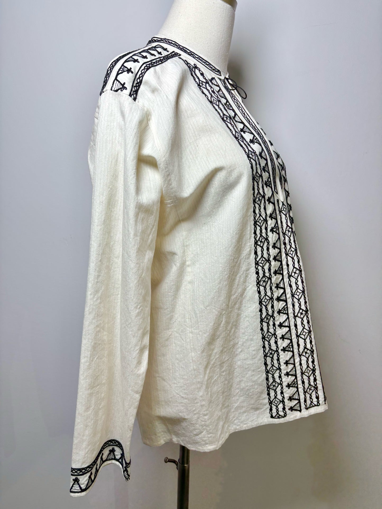 Women Size XS Alanui Off White Embroidered Cotton NWT Top