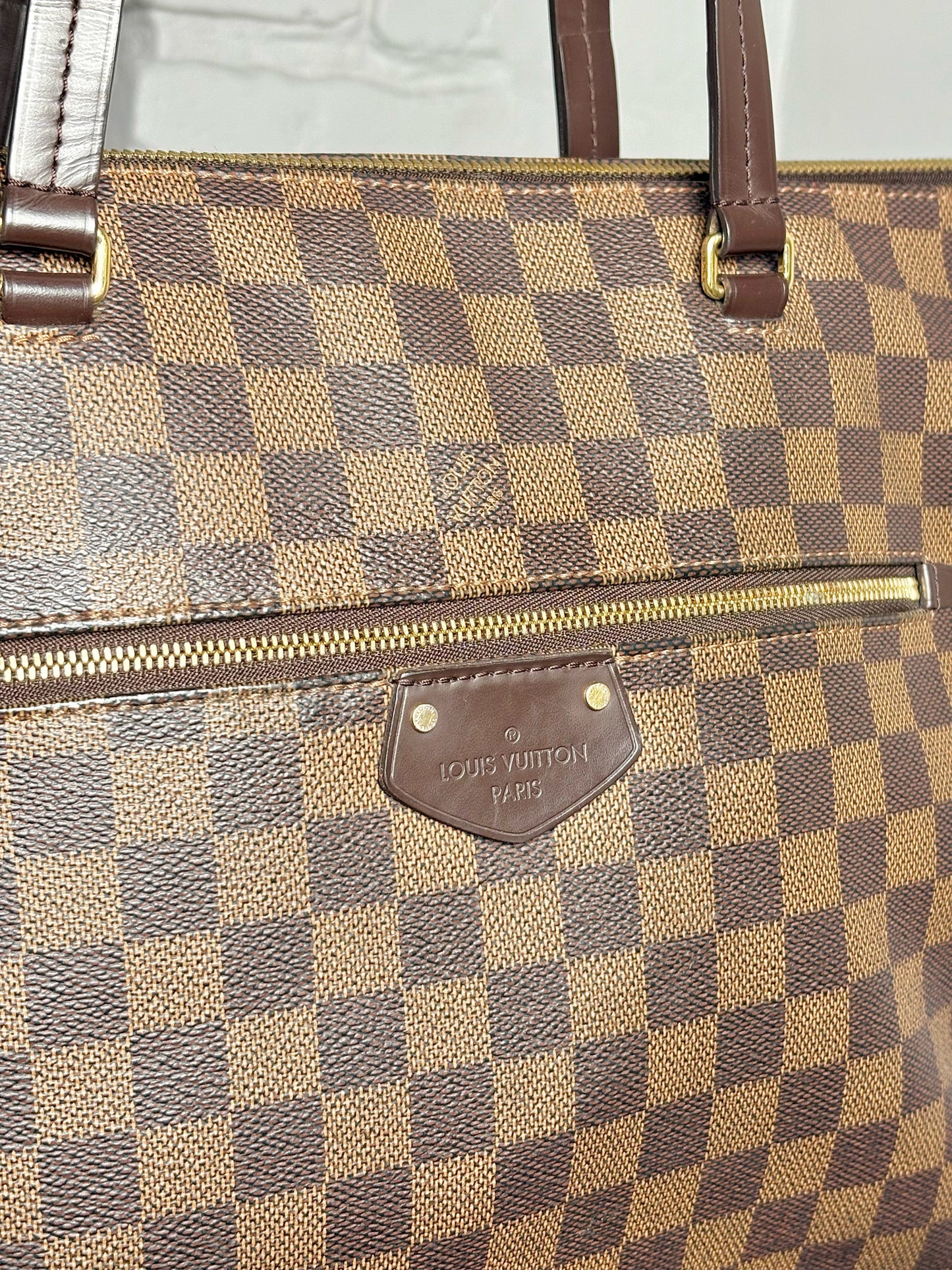 Louis Vuitton Iena Damier Brown Tote MM