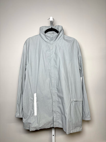Prada Light Gray Cotton Blend Men's 48 (M) Winderbreaker Jacket