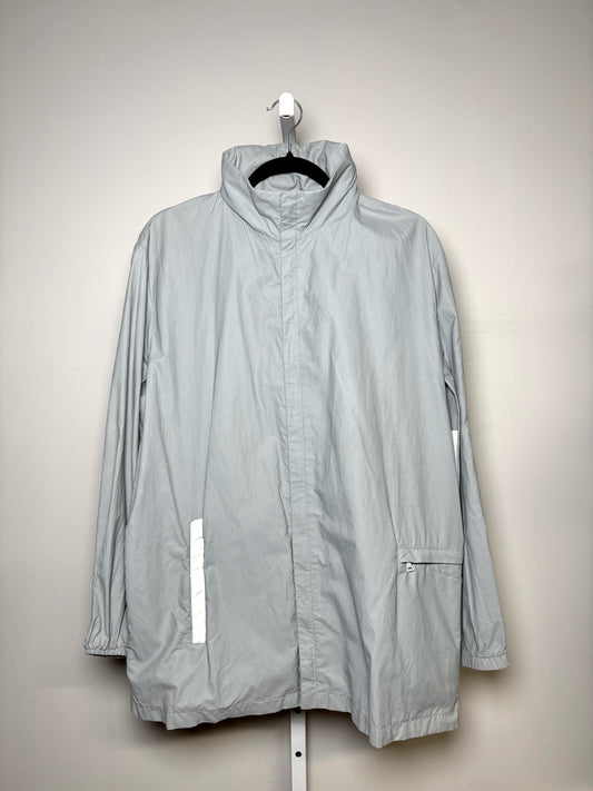 Prada Light Gray Cotton Blend Men's 48 (M) Winderbreaker Jacket