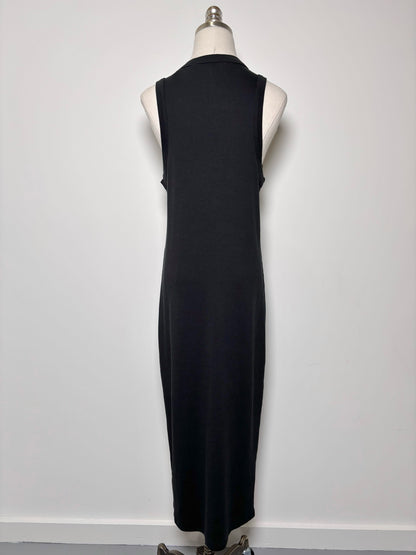 Women Size M Veronica Beard Black NWT Malone Midi Dress