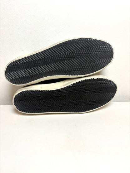 Golden Goose Black Leather White Star Men's Pre-owned, NWT 42 Sneakers