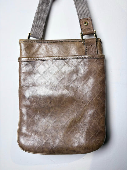 Gwen Stefani L.A.M.B. Solid Leather Vintage Crossbody Purse