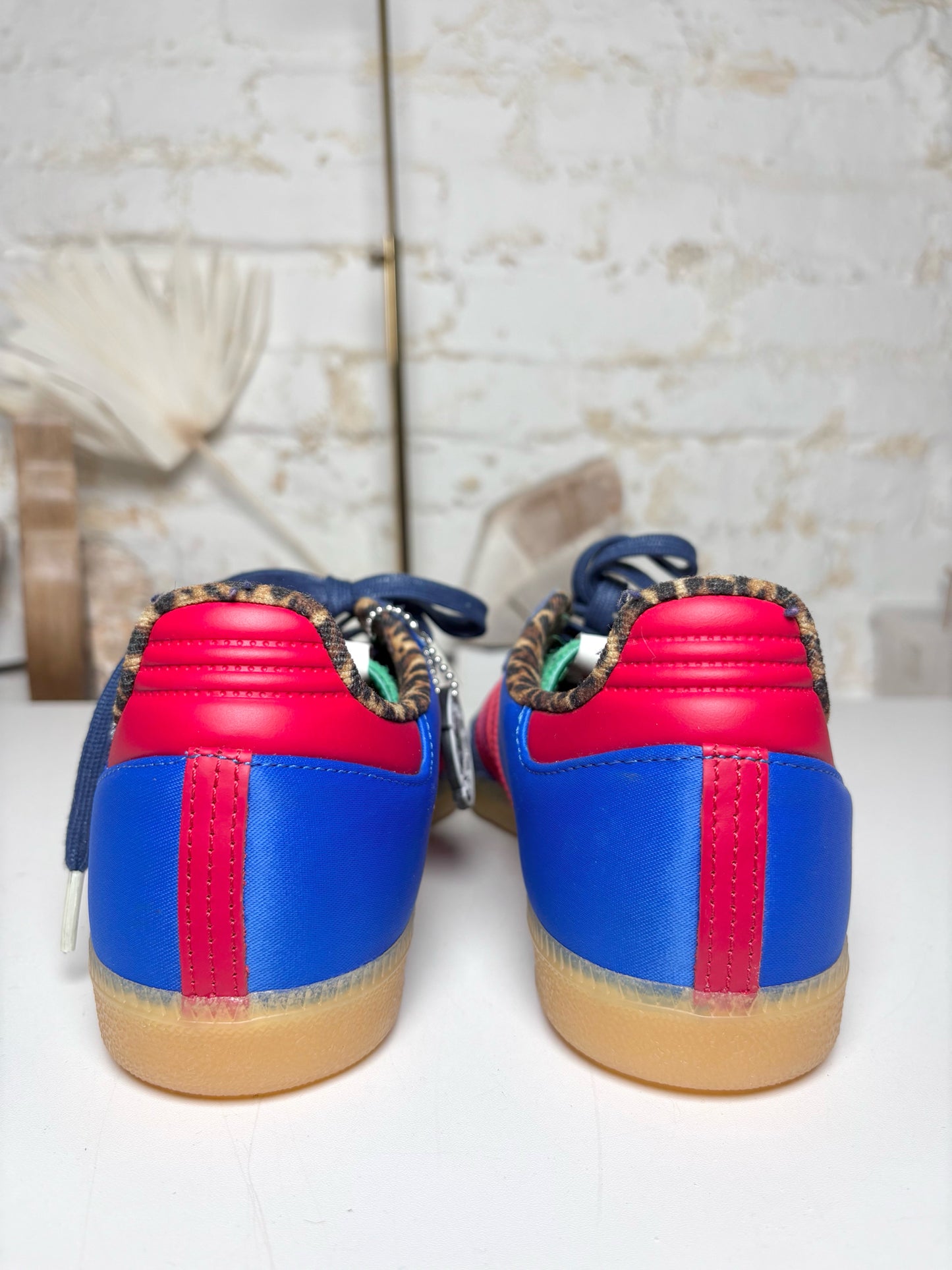 W Shoe Size 8 adidas x sneaker politics Blue, red, green, yellow NWT Sneakers