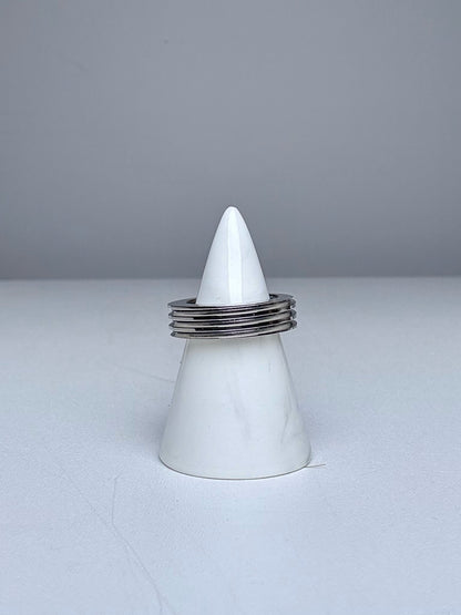 100% Ottone Brass Maison Margiela Silver 7 Like-New Ring