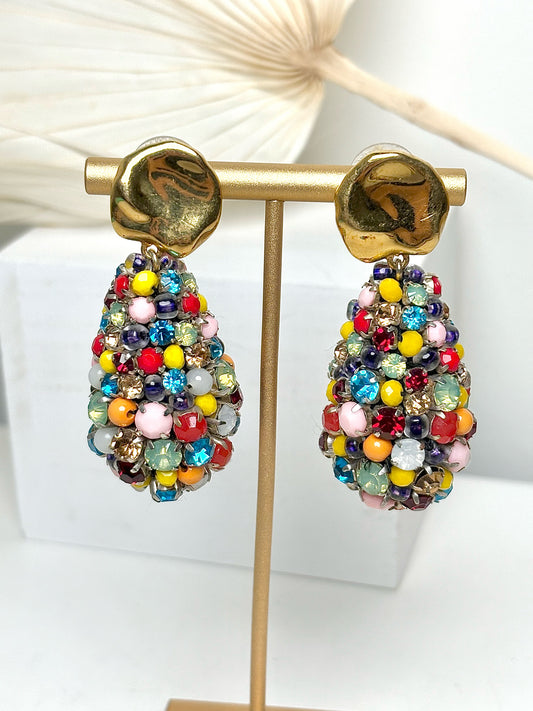 Lizzie Fortunato Beads Drop Earrings