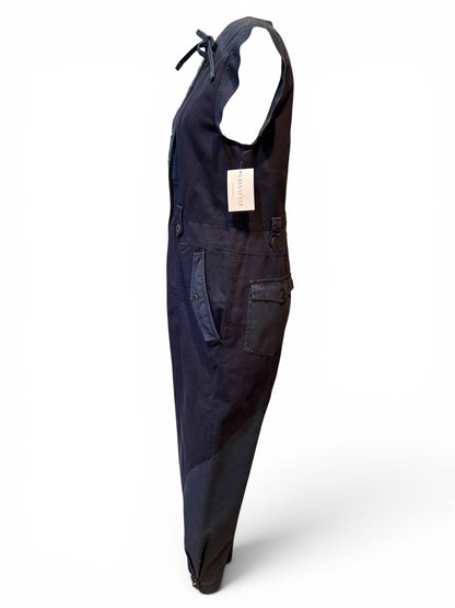 Women Size 8/M Ulla Johnson Valentine Blue Solid Pure Cotton Pre-owned Jumpsuit
