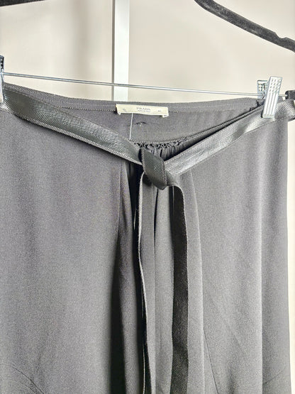 Women Size 42 ( 6 US) Prada Black A-line Flowy Skirt