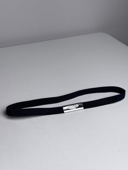 Prada NWT Metal Hair Clip Silver Hair Pre-owned Accessory