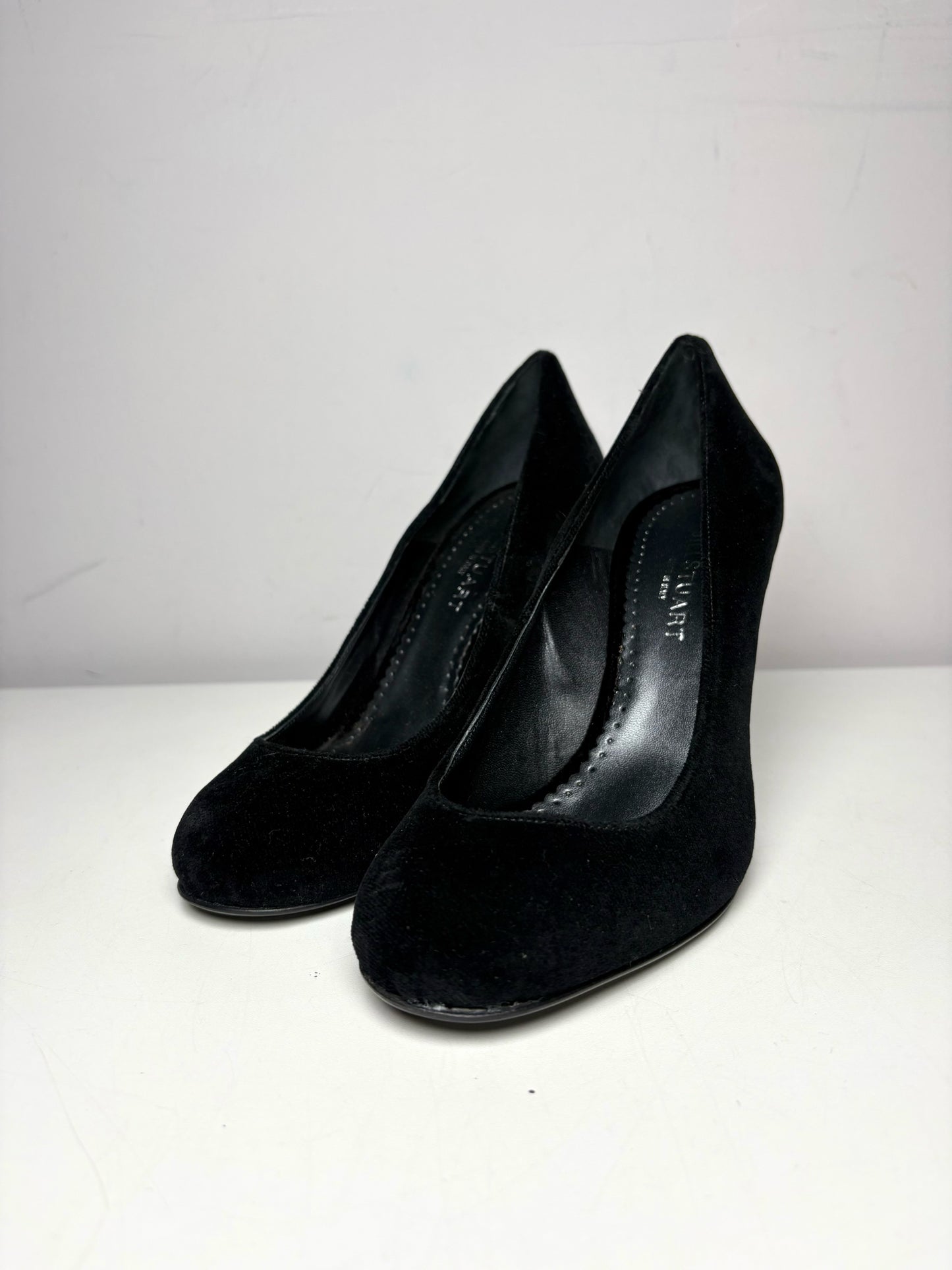 W Shoe Size 7 Jill Stuart Black Velvet Women's NWT Heels
