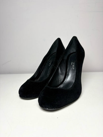 W Shoe Size 7 Jill Stuart Black Velvet Women's NWT Heels