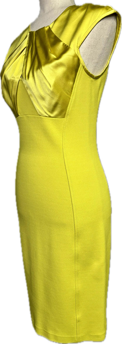 St. John Yellow Dress Sheath