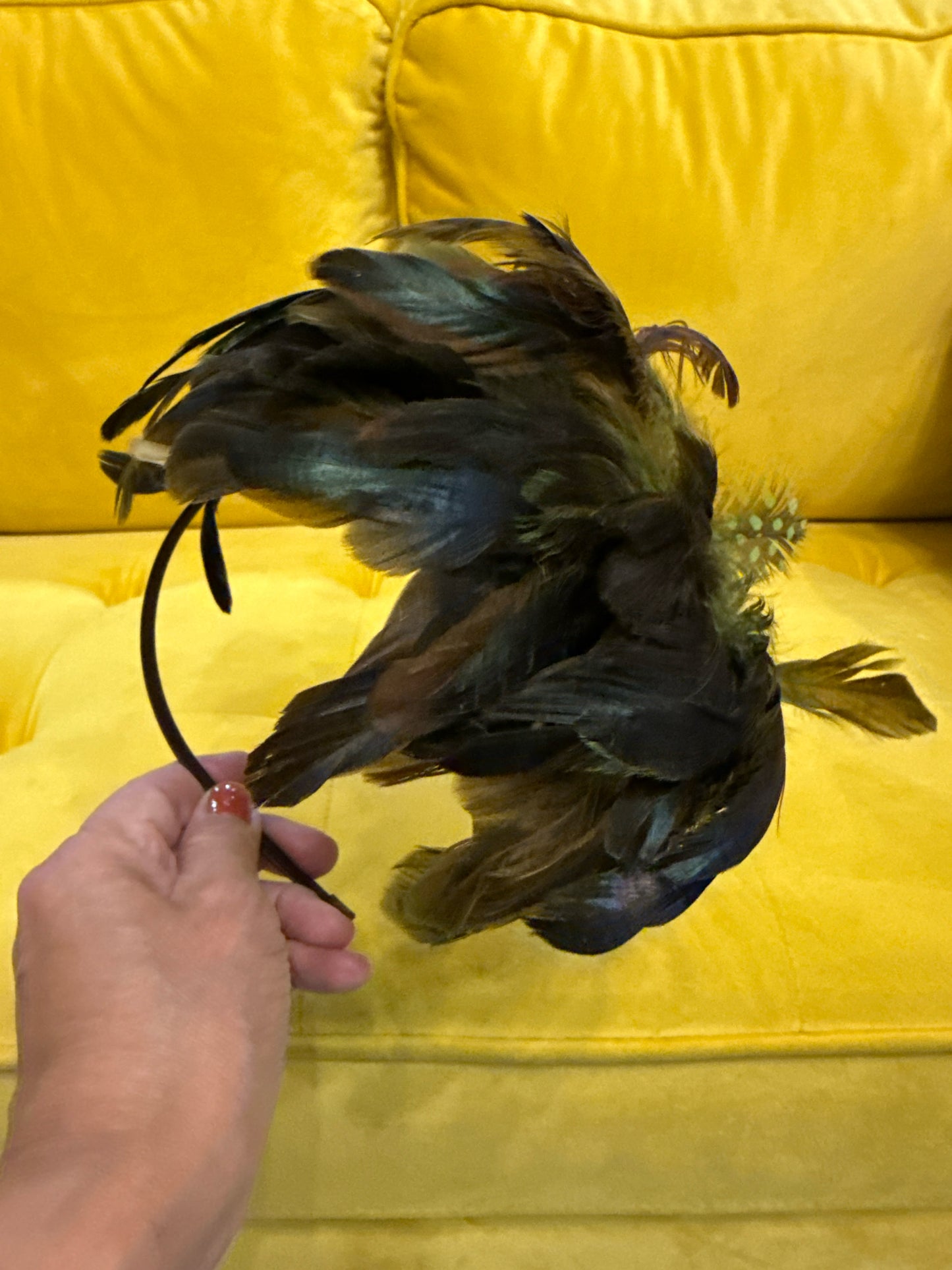 Vintage Feather Headband