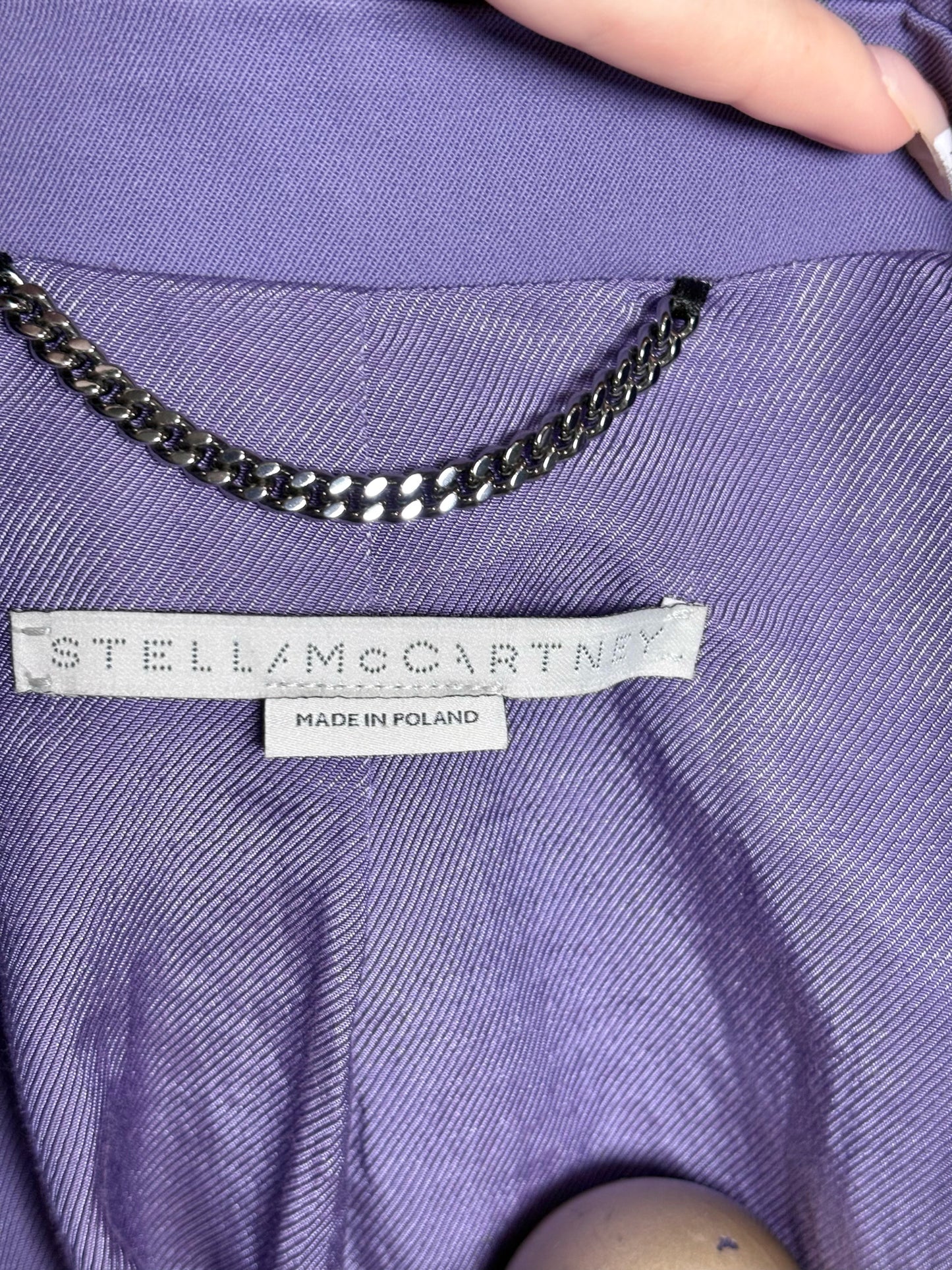 Women Size 42 Stella McCartney Purple Women's Pre-owned Blazer
