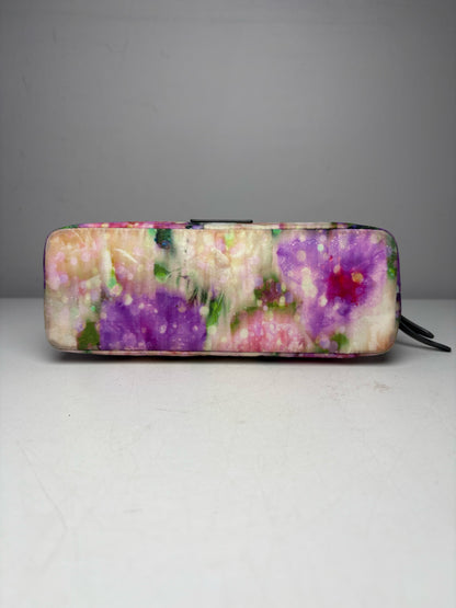 Women's Jimmy Choo Multicolor Abstract Floral Nylon Pre-Owned Pouch Purse