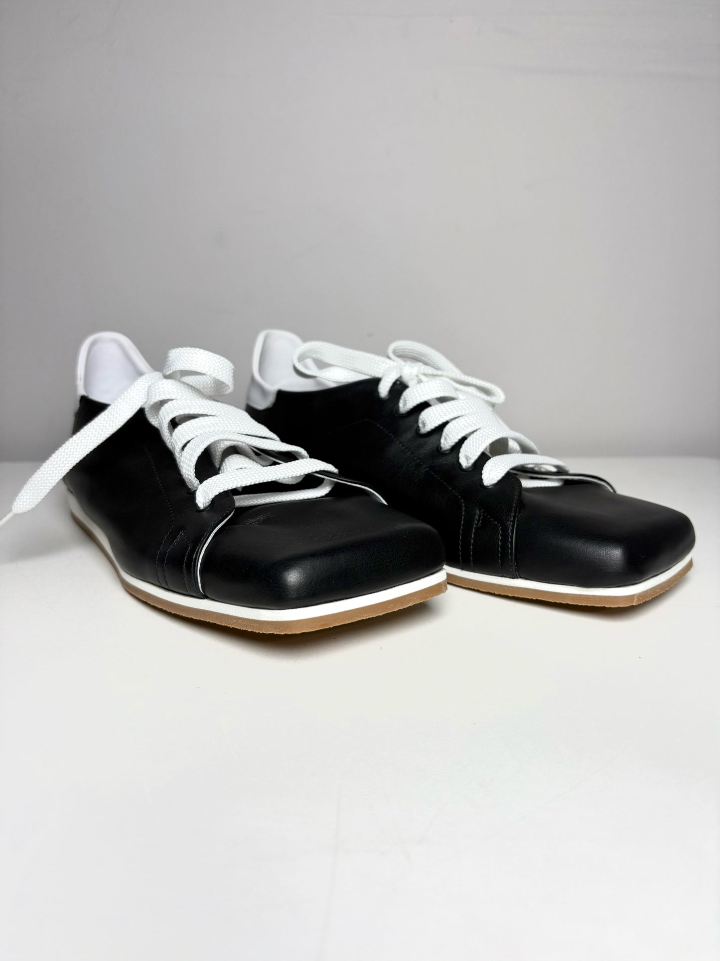 W Shoe Size 38 (8 US) Tibi Seth Black Leather Pre-owned, NWOT Lace-ups