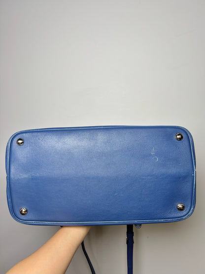 Blue Prada Satchel