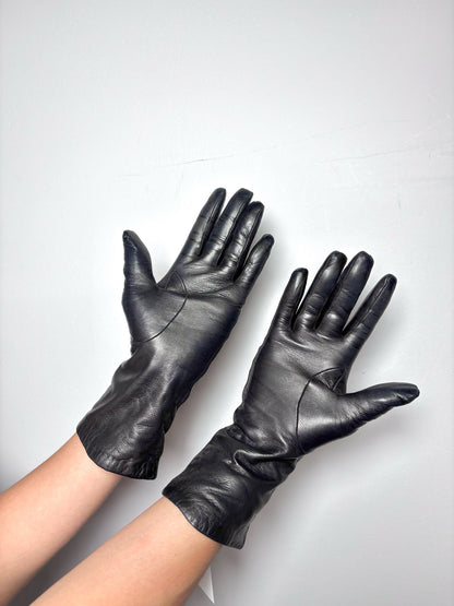 Coach 6.5 Leather Pre-owned Gloves