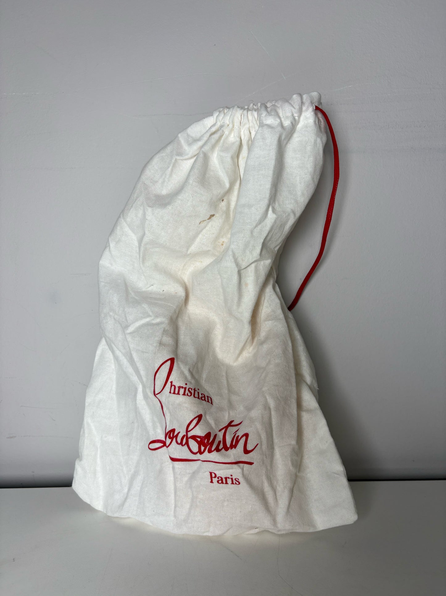 W Size 39 Christian Louboutin Super Flip Purple Rubber Studs Pre-owned