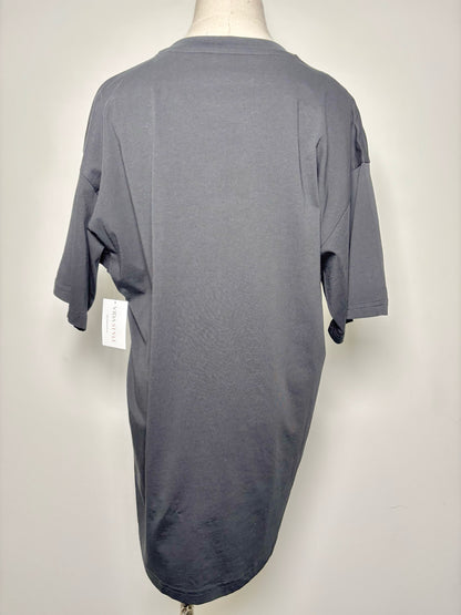 Women Size M Moschino Black Graphic Organic Cotton NWT Shirt