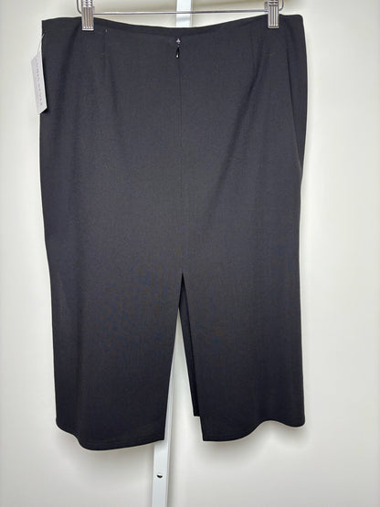 Women Size L Valentino Black Skirt