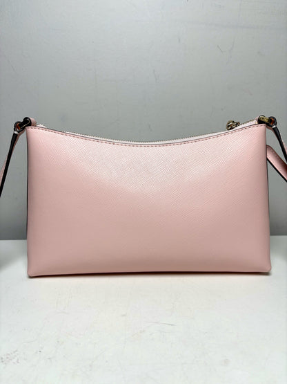 Women's Kate Spade Sadie Light Pink Saffiano Leather Pre-Owned Crossbody Purse