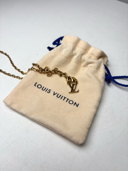 Louis Vuitton Women's Lock Me Heart Red Resin Pre-owned Necklace