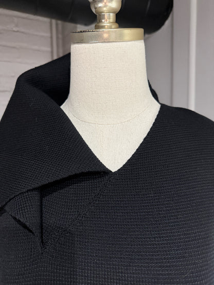 Women Size 38 (2 US) Jil Sander Black Special Ocassion Knit Dress/Gown