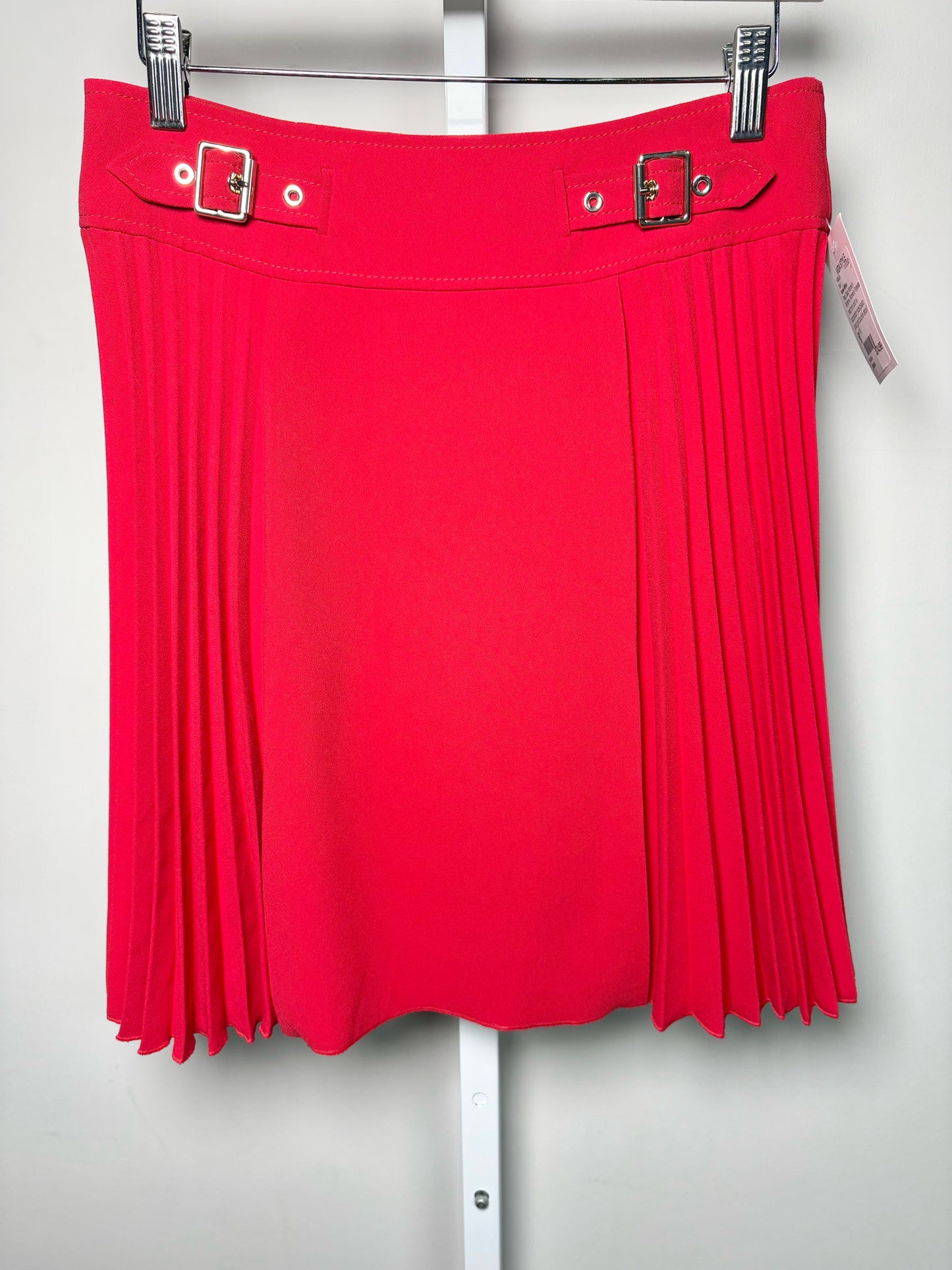 Women Size 6 Karen Millen Red Solid Skirt