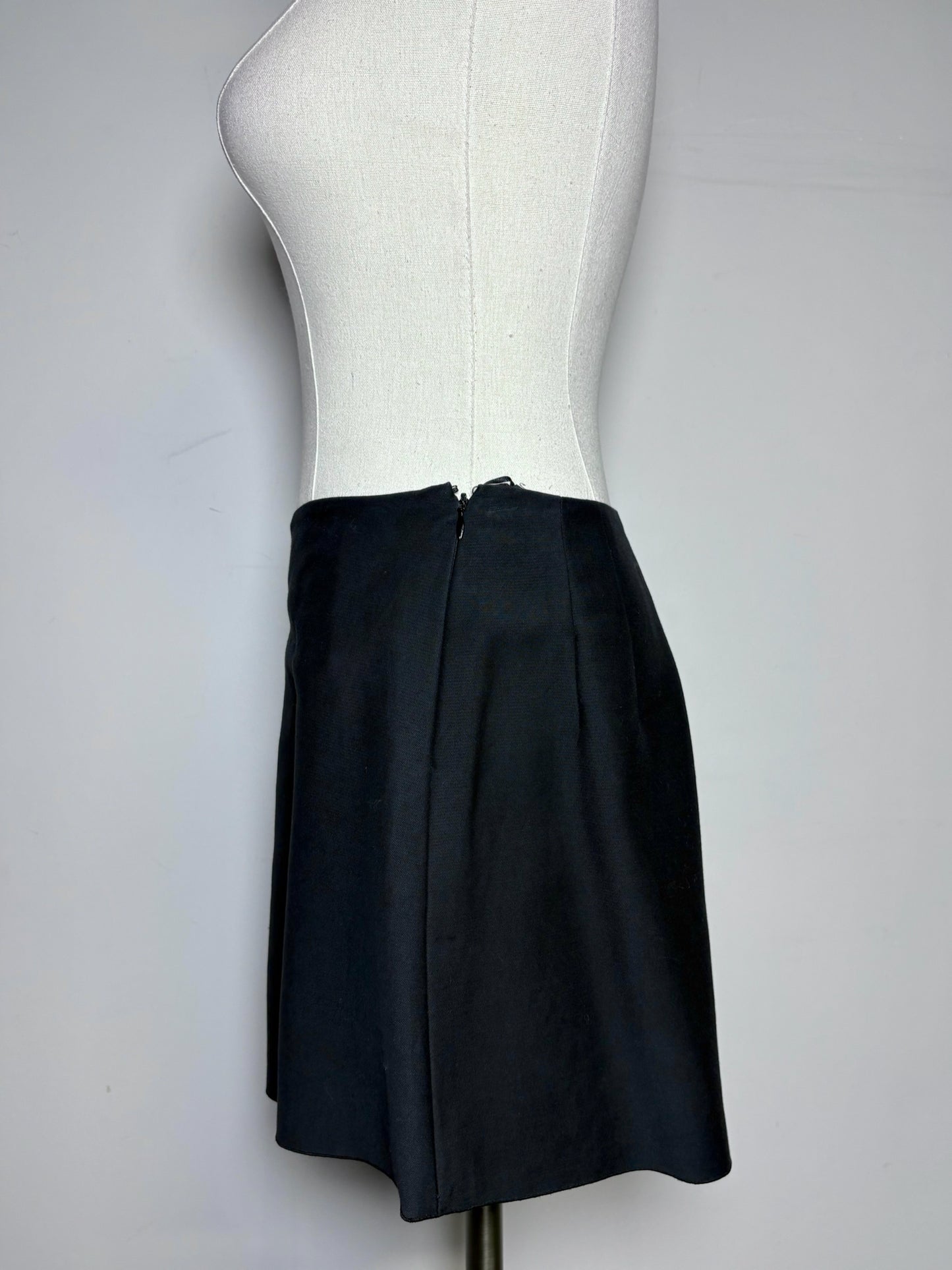 Women Size 42 (2 US) Lanvin Black Cotton Blend Shorts