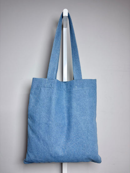 Women's Fiorucci Pre-owned Angels Denim Blue Tote Bag